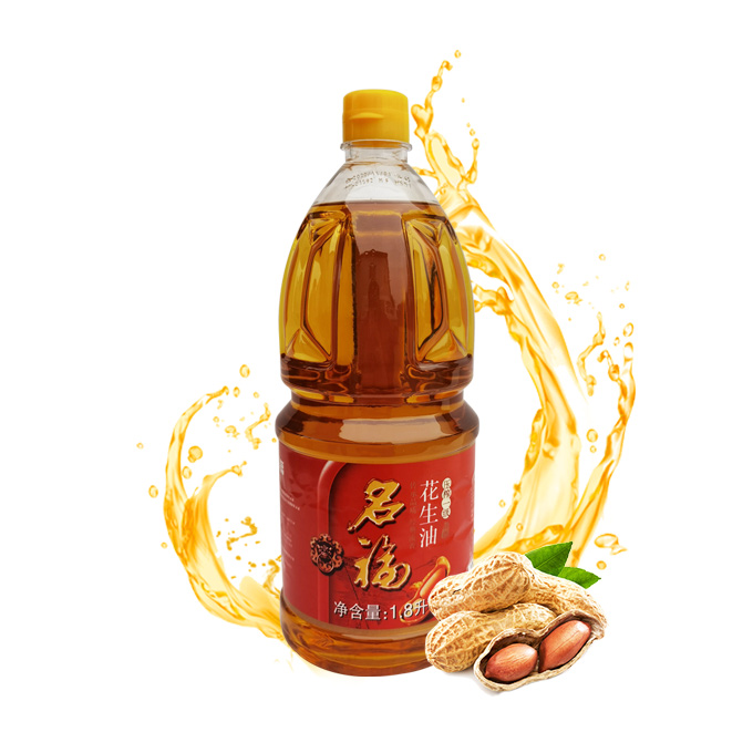 名福壓榨一級花生油1.8L